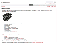 Tablet Screenshot of herd-project.org